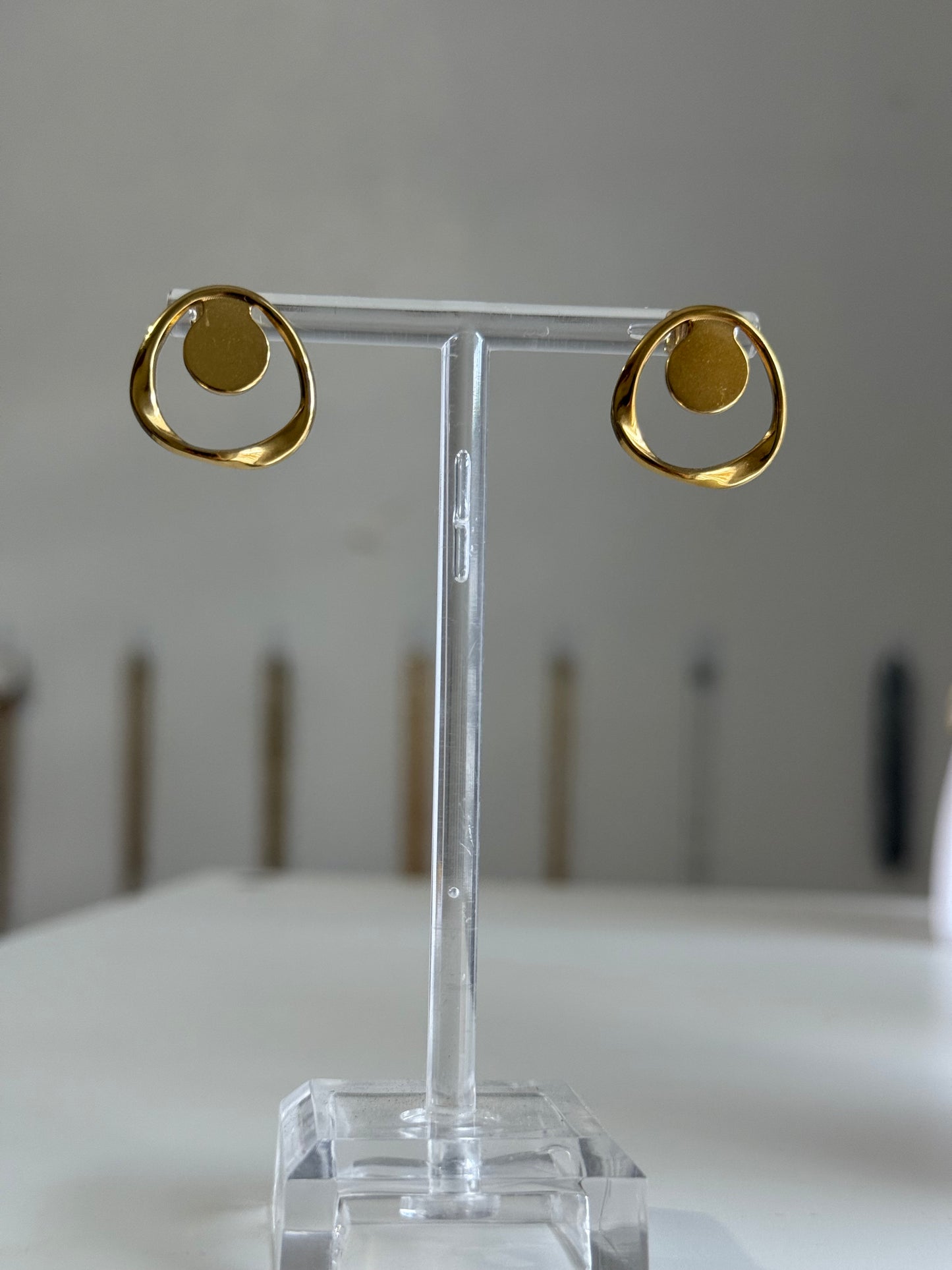 Key earrings