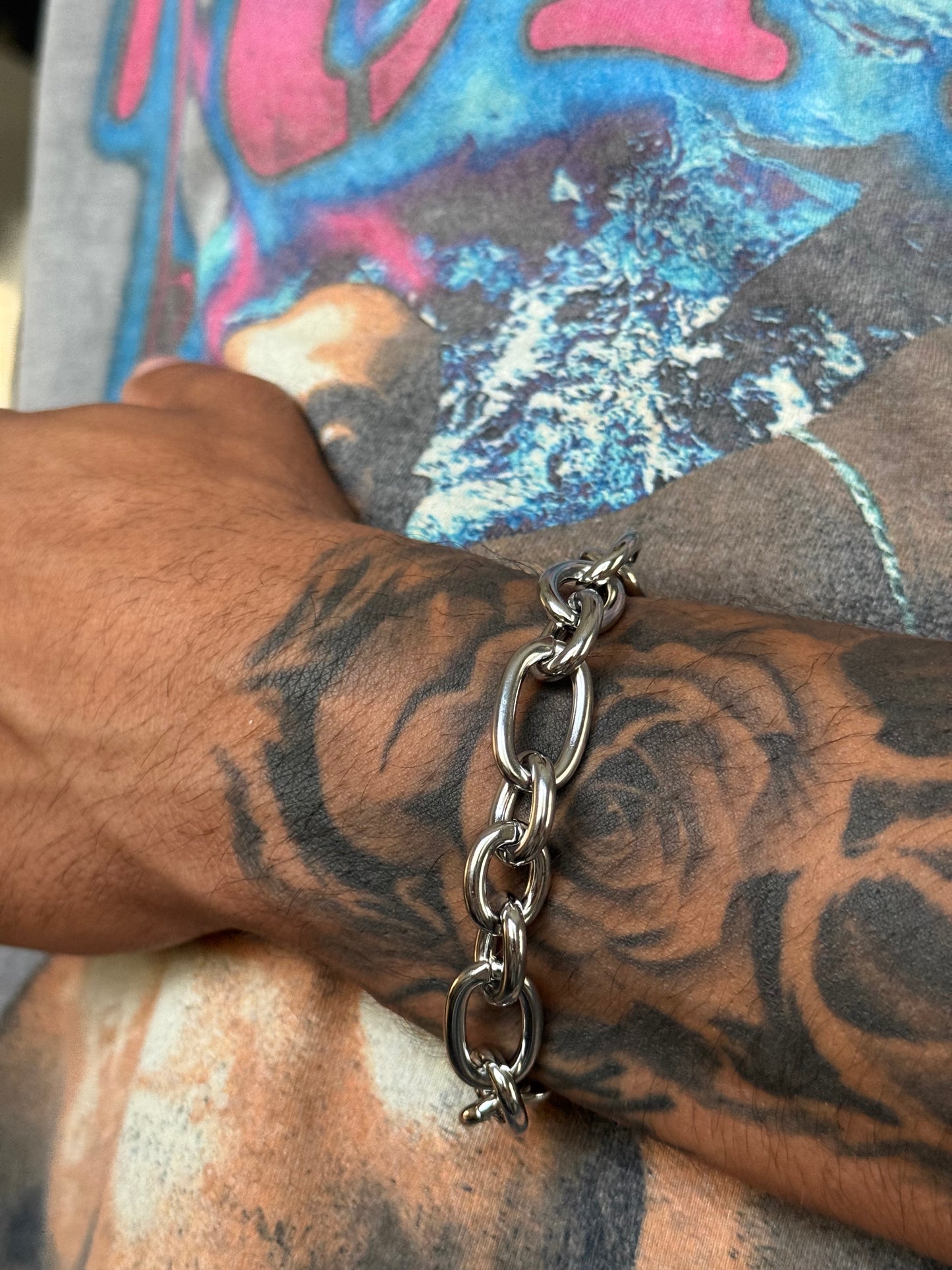 Bold chain bracelet