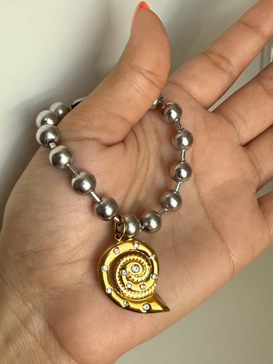 Two tones bracelet